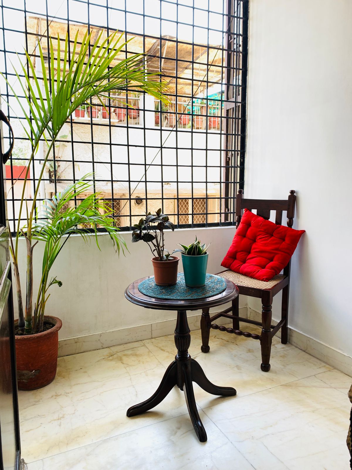 sitting area | homestay in new Delhi | Vandanas